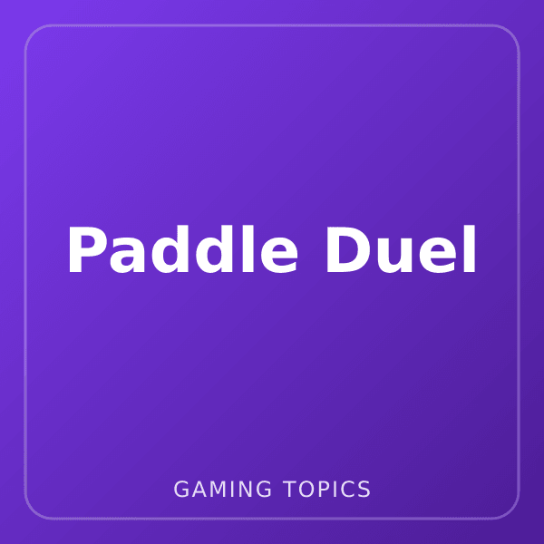 Paddle Duel
